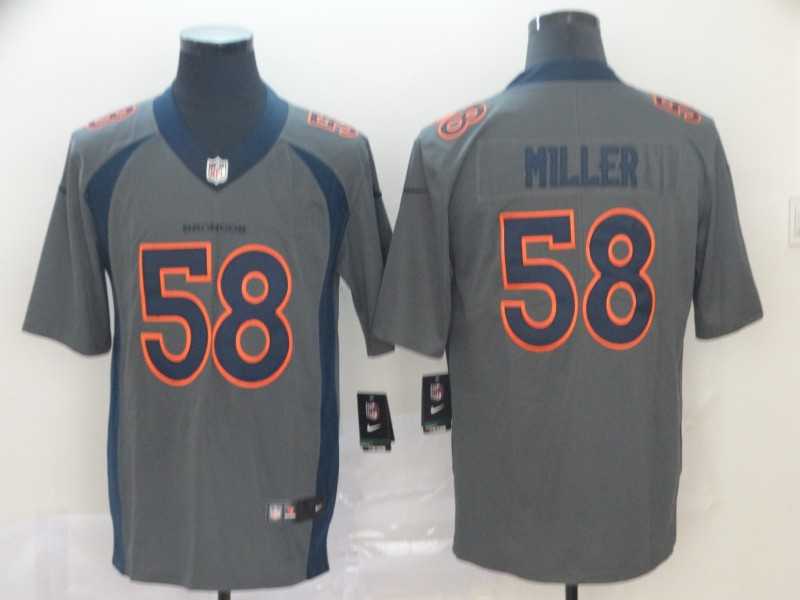 Nike Broncos 58 Von Miller Gray Inverted Legend Limited Jersey,We sell and wholesale Nike Broncos 58 Von Miller Gray Inverted Legend Limited Jersey on line form chian!